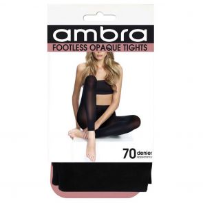 Ambra 200D Totally Opaque Tight ATOBLOPQ Black