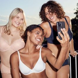 Hestia Women's Lace Contour Bra - Nude