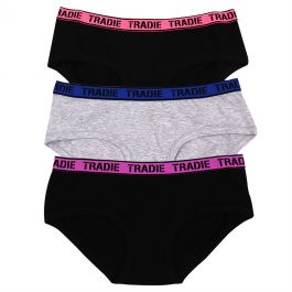 Tradie Lady Curve 3PK Boyleg WJ3305SL3 Focus Womens Underwear