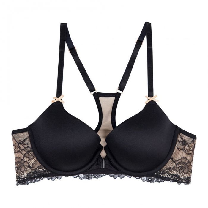 The Front Close T-Shirt Bra: Toasted Almond