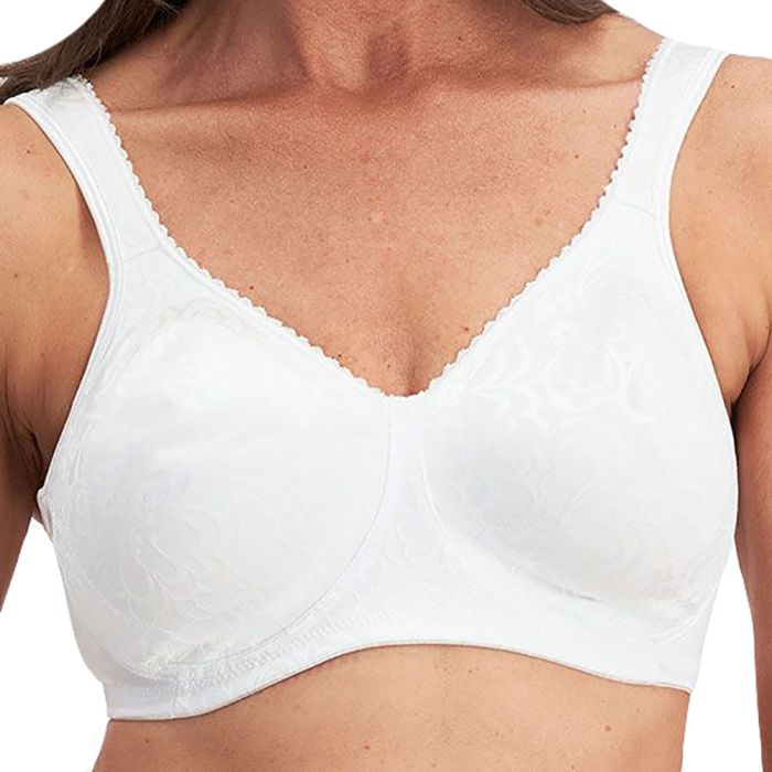 Playtex Ultimate Lift and Support Wirefree Bra P4745 White Womens